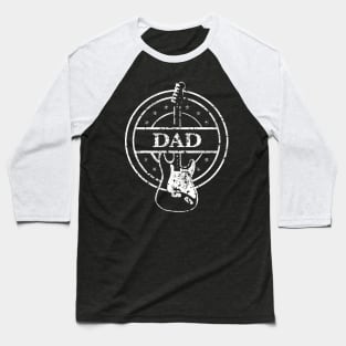 Dad Guitar Baseball T-Shirt